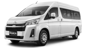 Sewa Rental Hiace Premio Luxury Bandung